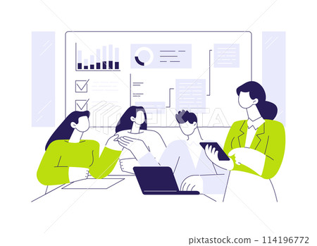 CEO abstract concept vector illustration. 114196772