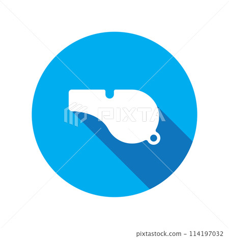 whistle icon 114197032