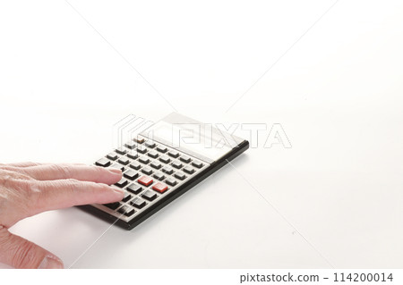 Retro calculator from the Showa era Retro calculator from the Showa era 114200014