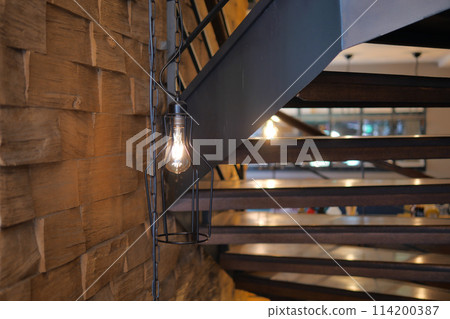 lighting decor. bulb with warm white light lighting decor. bulb with warm white light 114200387