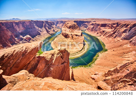 Horseshoe Bend Overlook, Colorado River Canyon, Arizona Horseshoe Bend Overlook, Colorado River Canyon, Arizona 114200848