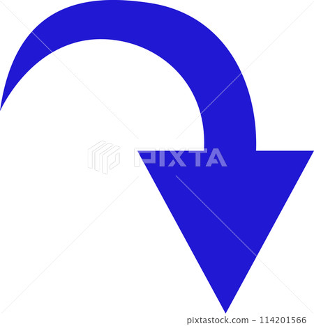 向下箭頭 114201566