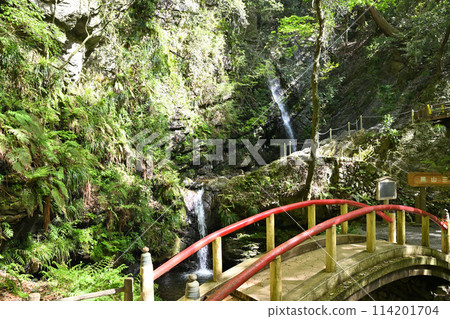 Kuroyama Three Waterfalls, Otaki, Meoto-bashi Bridge, Kuroyama Nature Park Kuroyama Three Waterfalls, Otaki, Meoto-bashi Bridge, Kuroyama Nature Park 114201704