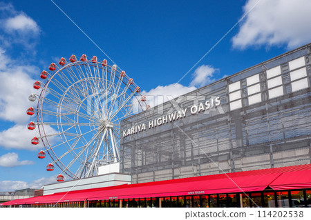 Kariya Highway Oasis with a view of the Ferris wheel 114202538