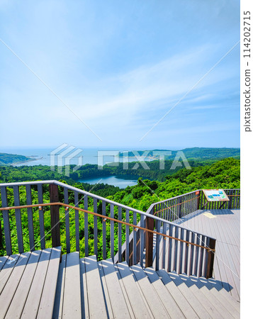 Hachimadodai (view of Ninomegata and Toga Bay) 114202715