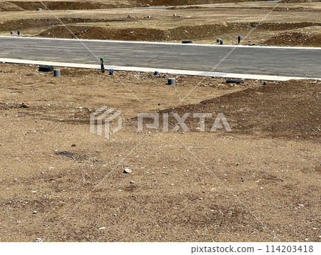 Land under construction for housing 114203418