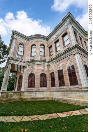 Ottoman Beykoz Mecidiye Pavilion, a present to Sultan Abdulmecid from Mohamed Ali, Governor of Egypt, Istanbul, Turkey Ottoman Beykoz Mecidiye Pavilion, a present to Sultan Abdulmecid from Mohamed Ali, Governor of Egypt, Istanbul, Turkey 114203896