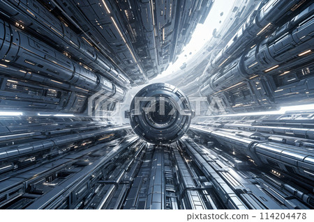 3D rendering of science fiction and future technology scenes 114204478