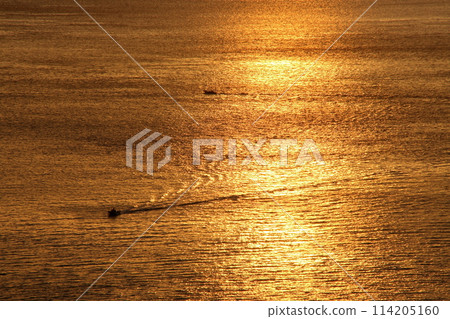 View of the Hiuchi Nada Sea at dawn from Imabari Itoyama Observatory 114205160