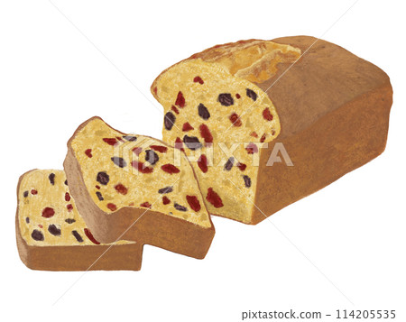 Pound cake (fruit) 114205535