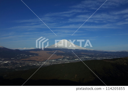 Mt. Fuji from Lake Ashi Skyline 114205855