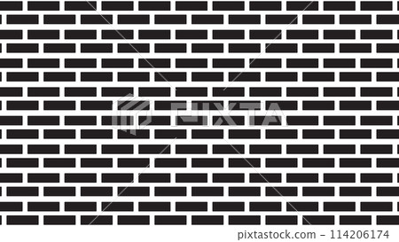 black brick background black brick background 114206174