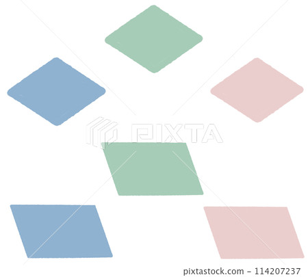 Colorful rectangles (rhombus, parallelograms) Colorful rectangles (rhombus, parallelograms) 114207237
