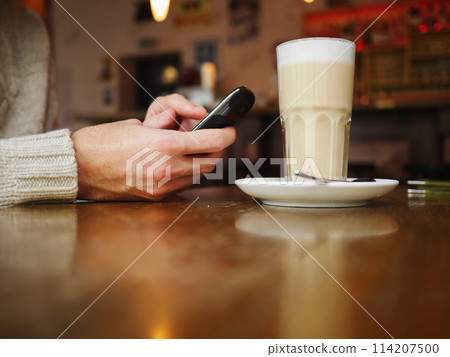 coffee smartphone coffee smartphone 114207500