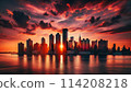 紐約 日落 傍晚 114208218
