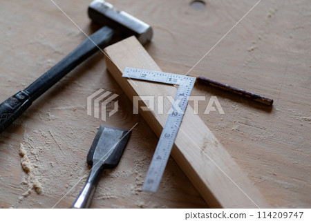 Carpenter's tools 114209747