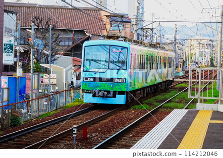 Kyoto train: Eizan Electric Railway Chayama Station Kyoto train: Eizan Electric Railway Chayama Station 114212046