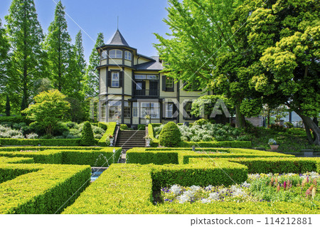 橫濱市山手義大利山庭園、外交官宅邸、國家重要文化財產 114212881