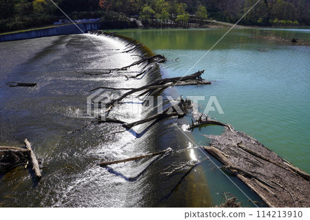 Aoyama Dam spillway Aoyama Dam spillway 114213910