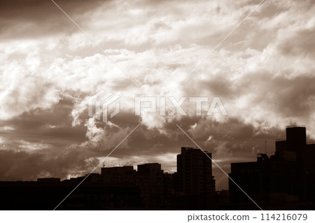 Clouds and sky in Sao Paulo, Brazil 114216079