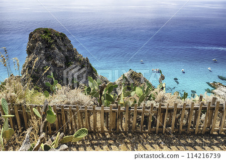 Natural landscape in Capo Vaticano, on the Tyrrhenian Sea, Italy Natural landscape in Capo Vaticano, on the Tyrrhenian Sea, Italy 114216739