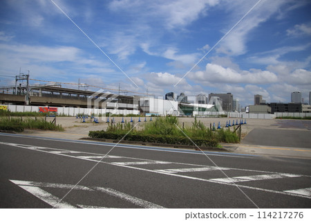 Makuhari Toyosuna Station before opening [in the Kaihin Makuhari area of Chiba City, Chiba Prefecture] Makuhari Toyosuna Station before opening [in the Kaihin Makuhari area of Chiba City, Chiba Prefecture] 114217276
