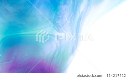 煙霧般的抽象背景圖像，具有美麗的藍色漸變。 114217312