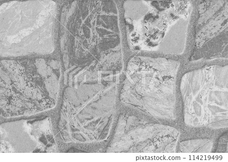 Close-up light grey abstract pattern stone tile background floor texture Close-up light grey abstract pattern stone tile background floor texture 114219499