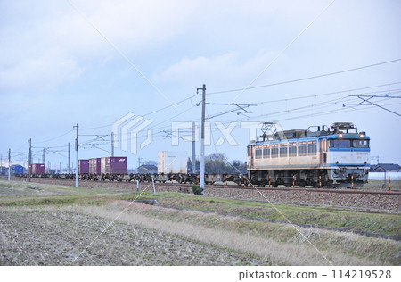 北陸本線 五十鈴-福岡 JR Freight EF81-455(富山) 北陸本線 五十鈴-福岡 JR Freight EF81-455(富山) 114219528