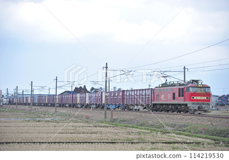 北陸本線 五十鈴-福岡 JR Freight EF510-9(富山) 北陸本線 五十鈴-福岡 JR Freight EF510-9(富山) 114219530
