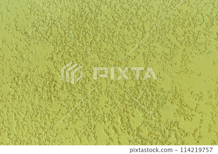 Light green salad color texture plaster wall rough stucco background solid abstract pattern Light green salad color texture plaster wall rough stucco background solid abstract pattern 114219757