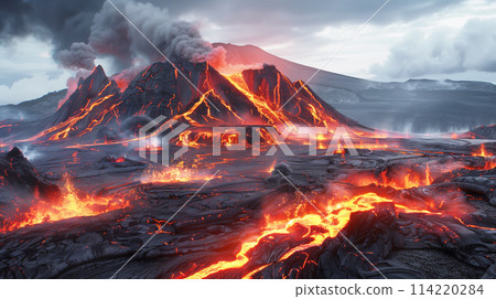 Volcanic  2枚 These are 25 of the most active volcanoes in the world - Pip and