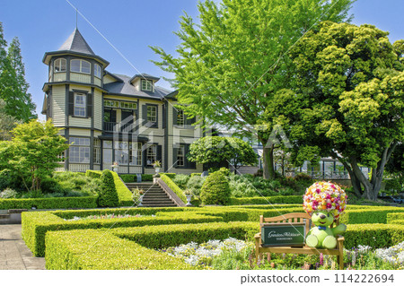 橫濱市山手義大利山庭園、外交官宅邸、國家重要文化財產 114222694