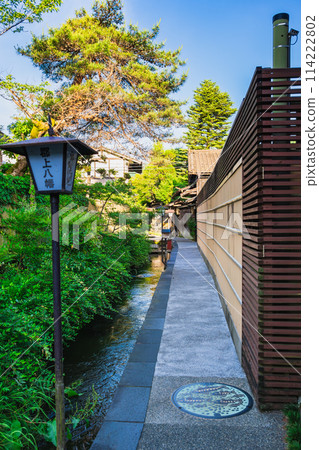 郡上八幡井川小路晨景 114222802