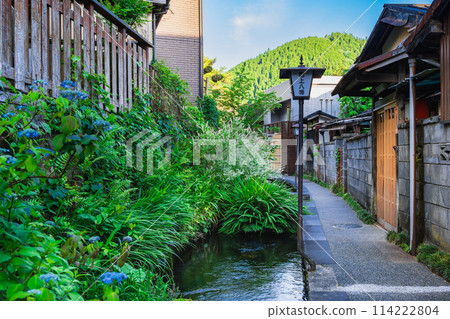 Gujo Hachiman Igawa Path Morning Scene Gujo Hachiman Igawa Path Morning Scene 114222804