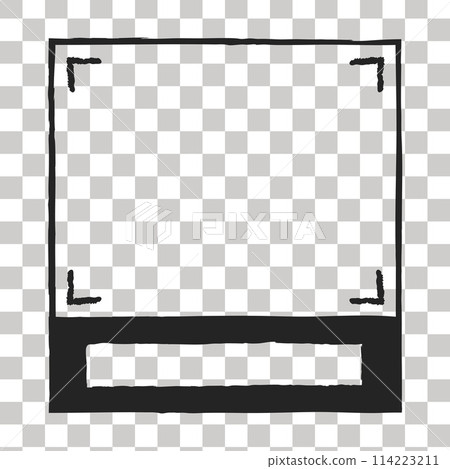 Photocall black frame template photo design. Vector illustration Photocall black frame template photo design. Vector illustration 114223211