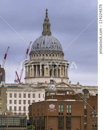 聖保羅大教堂,倫敦,英國 聖保羅大教堂,倫敦,英國 114224876