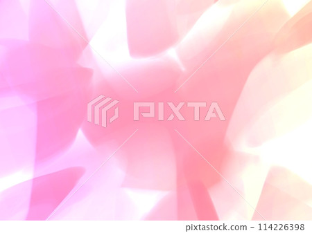 光滑透明粉紅色抽象背景 114226398