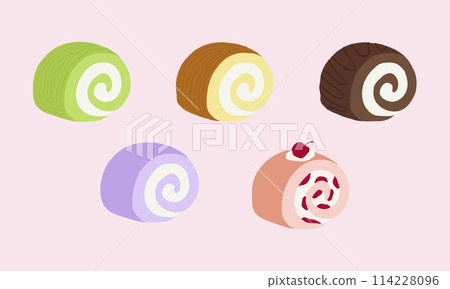 Hand drawn various flavours of yam rolls for bakery, pastry, cafe, restaurant, menu, recipe, sweet dessert, snack, baking, stickers, grocery shopping, supermarket, mart, kids, decoration, social media Hand drawn various flavours of yam rolls for bakery, pastry, cafe, restaurant, menu, recipe, sweet dessert, snack, baking, stickers, grocery shopping, supermarket, mart, kids, decoration, social media 114228096