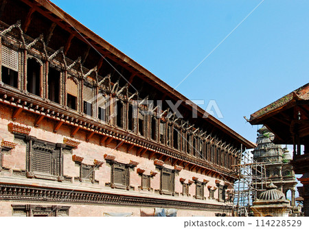 Nepal Kathmandu Bhaktapur Durbar Square 55 Windows Palace 114228529