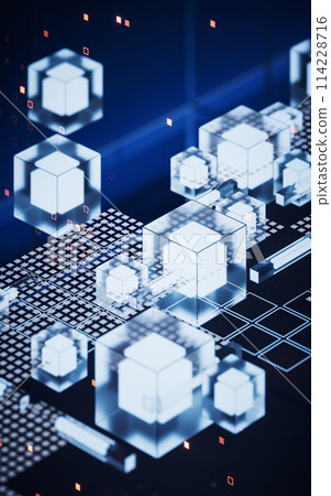 transparent, cubic, material 114228716