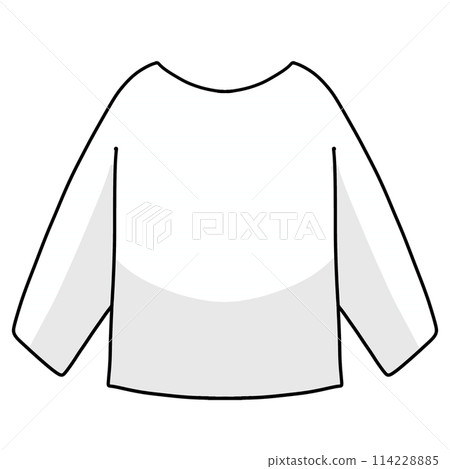 Loose and simple long sleeve shirt 1 - solid color Loose and simple long sleeve shirt 1 - solid color 114228885