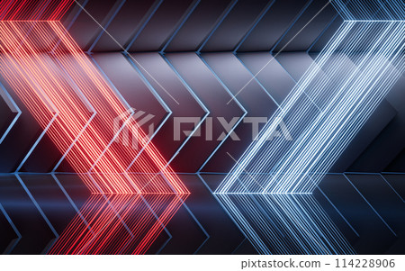 cyber, night, effect 114228906