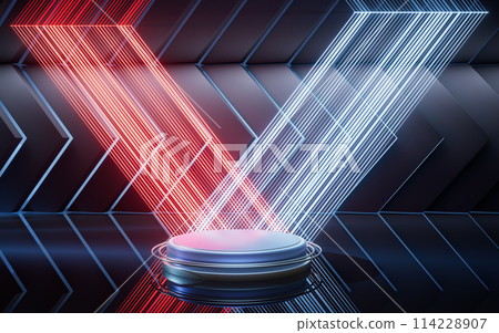cyber, night, effect 114228907