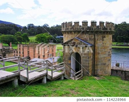 Australia, Tasmania, Port Arthur, Convict Ruins, Convict Church Ruins 114228966