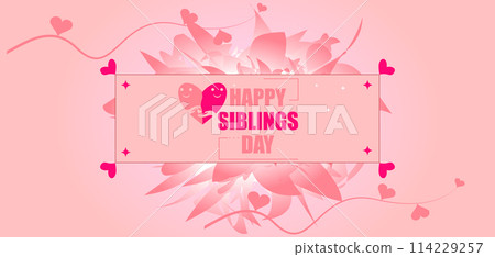 Celebrate Stunning Illustration Design for Siblings Day Celebrate Stunning Illustration Design for Siblings Day 114229257