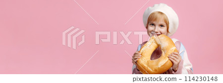Banner little child baker. Banner little child baker. 114230148