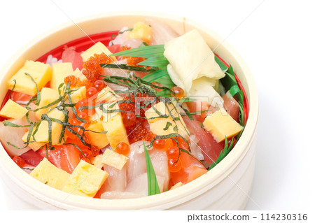 海鮮、生魚片、食材、海鮮、海鮮碗、日本料理、烹飪、飯碗、壽司、鮪魚、鮭魚 114230316