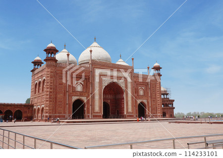 泰姬陵 紅砂岩清真寺 印度 世界遺產 泰姬陵 114233101