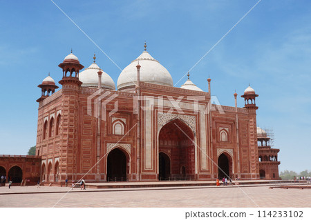 泰姬陵 紅砂岩清真寺 印度 世界遺產 泰姬陵 114233102